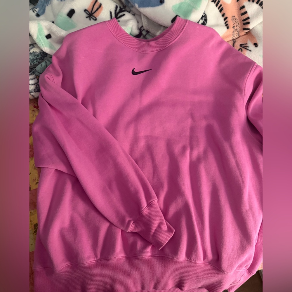 Pink Nike Crewneck